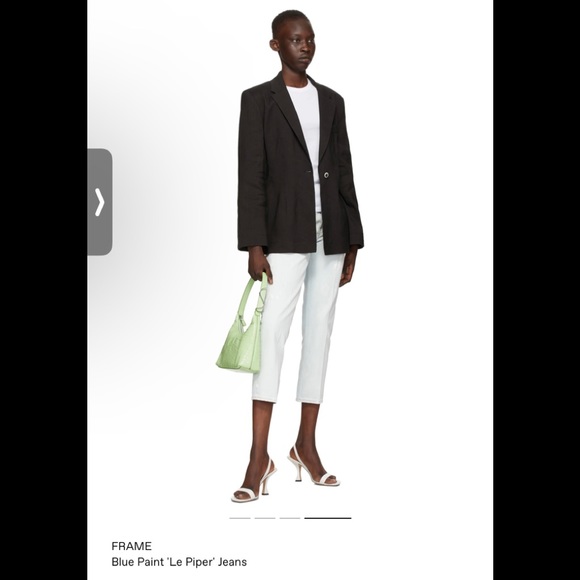 Frame Blue Paint “Le Piper” Jeans - Picture 4 of 8